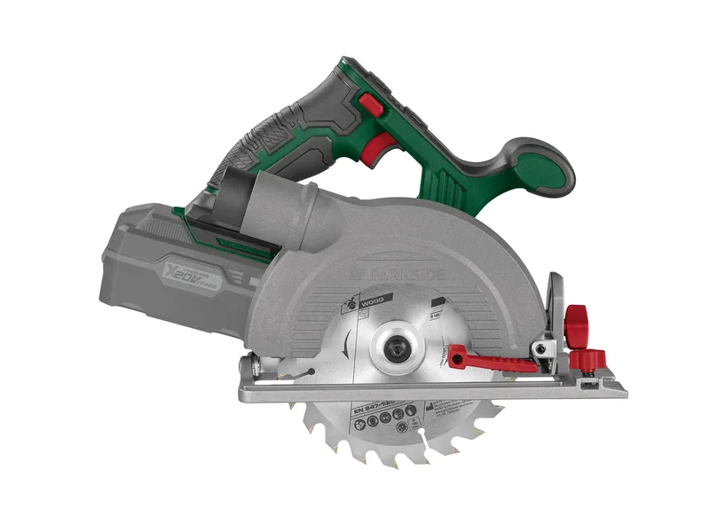 PARKSIDE® 20 V / Akku-Handkreissäge »PHKSA 20-Li C4«, ohne Akku und Ladegerät de Parkside – image du produit
