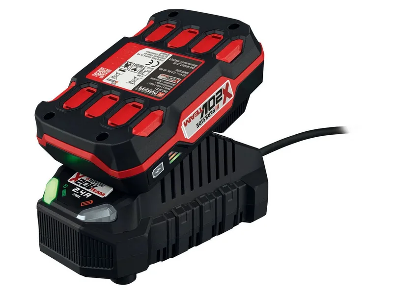 Parkside 20 V Akku-Ladegerät Set PLG 20 C1 + Akku PAP 20 B1 2Ah Akku, Cell Balancing von Parkside – Produktbild