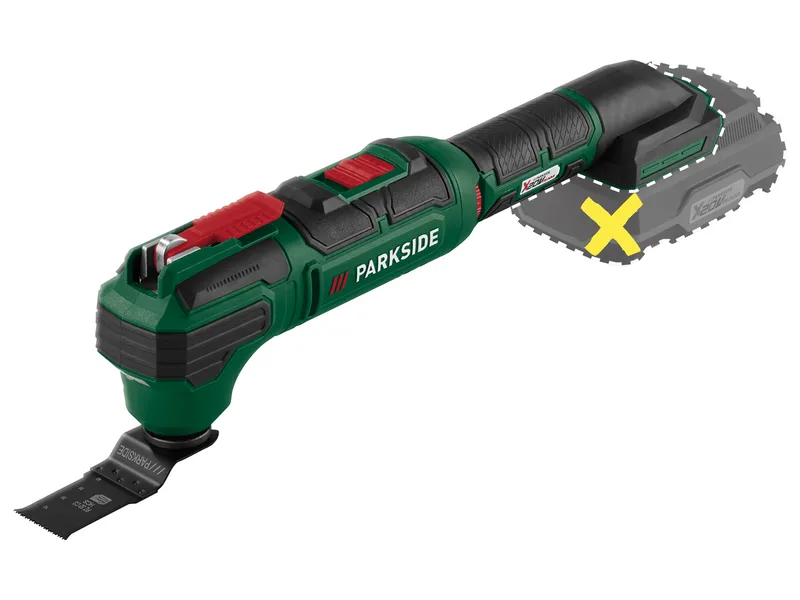 PARKSIDE® 20 V Akku-Multifunktionswerkzeug »PAMFW 20-Li C3«, ohne Akku und Ladegerät by Parkside – product image