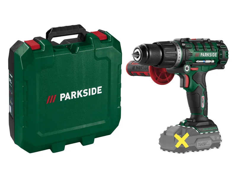 PARKSIDE® 20 V Akku-Schlagbohrschrauber »PSBSA 20-Li E4«, ohne Akku und Ladegerät von Parkside – Produktbild