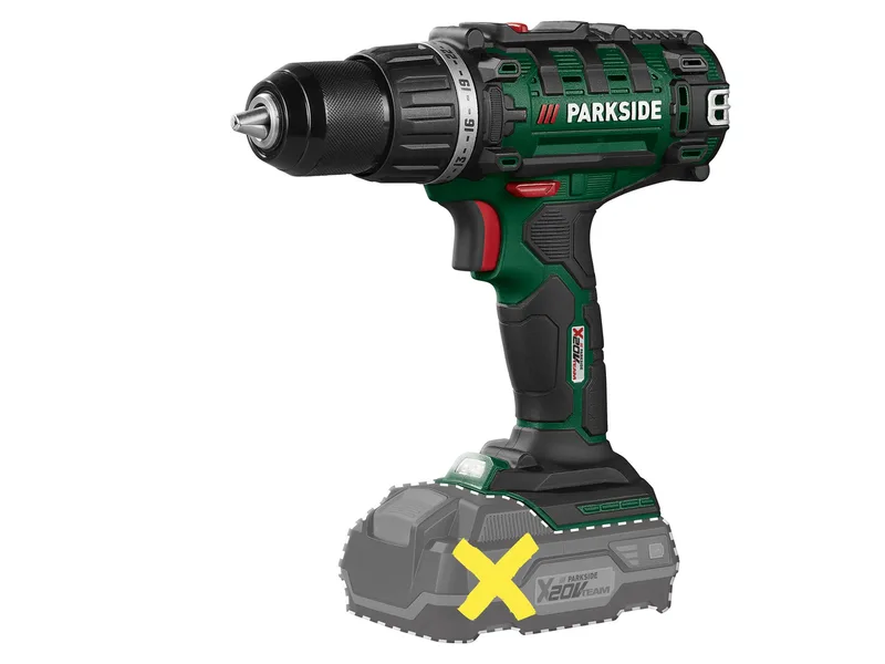 PARKSIDE® 20V Akku-Bohrschrauber »PABS 20-Li I9«, ohne Akku und Ladegerät von Parkside – Produktbild 1 von 5