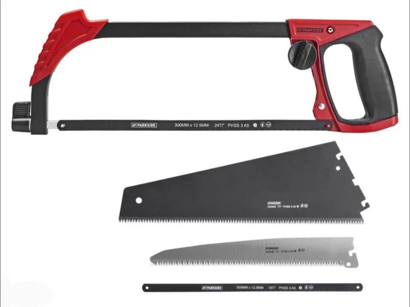 PARKSIDE® 3-in-1 multifunctionele handzaag - eenvoudig wisselen tussen een beugelzaag, trekzaag en handzaag de Parkside – image du produit