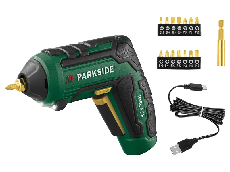 PARKSIDE® 4 V Akku-Schrauber Limited Edition »PASL 4 D8«, mit Akku und ohne Ladegerät by Parkside – product image