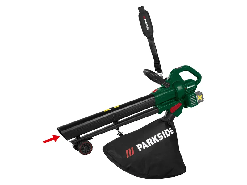 PARKSIDE® 40 V Akku-Laubsauger/-bläser »PALSB A1« ohne Akkus – ohne Ladegerät by Parkside – product image