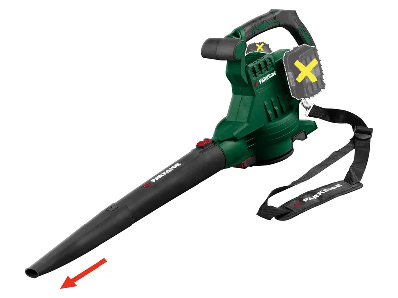 PARKSIDE® 40 V Akku-Laubsauger/-bläser »PLSA D3«, ohne Akkus – ohne Ladegerät by Parkside – product image