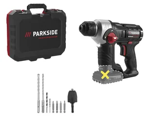 PERFORMANCE® 12 V Akku-Bohrhammer »PBHA 12 B1« ohne Akku – ohne Ladegerät van Parkside – productafbeelding 1 van 4