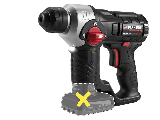 PERFORMANCE® 12 V Akku-Bohrhammer »PBHA 12 B1« ohne Akku – ohne Ladegerät van Parkside – productafbeelding 4 van 4