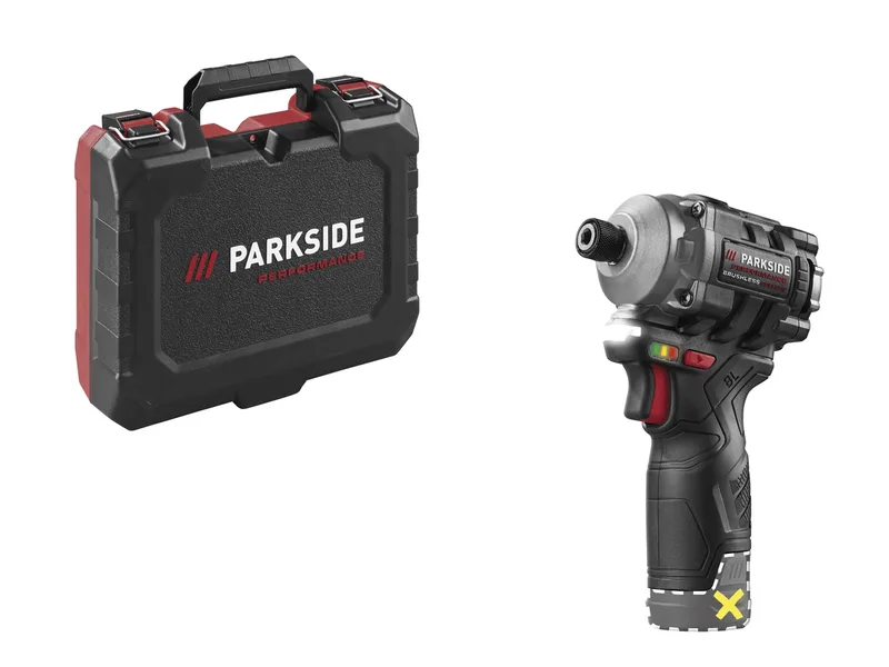 PERFORMANCE® 12 V Akku-Drehschlagschrauber »PDSSAP 12 A2« ohne Akku – ohne Ladegerät de Parkside – image du produit