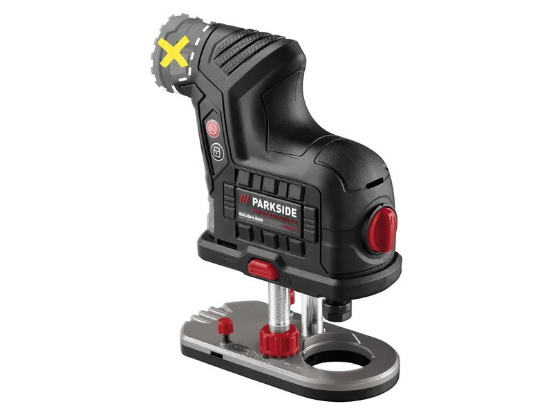 PERFORMANCE® 12 V Akku-Kantenfräse »PPAKF 12 A1«, ohne Akku und Ladegerät von Parkside – Produktbild