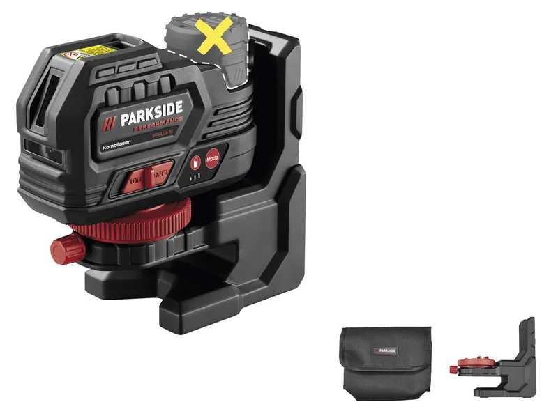 PERFORMANCE® 12 V Akku-Kreuzlinienlaser»PPKLLA 12 A1« ohne Akku – ohne Ladegerät by Parkside – product image 1 of 4