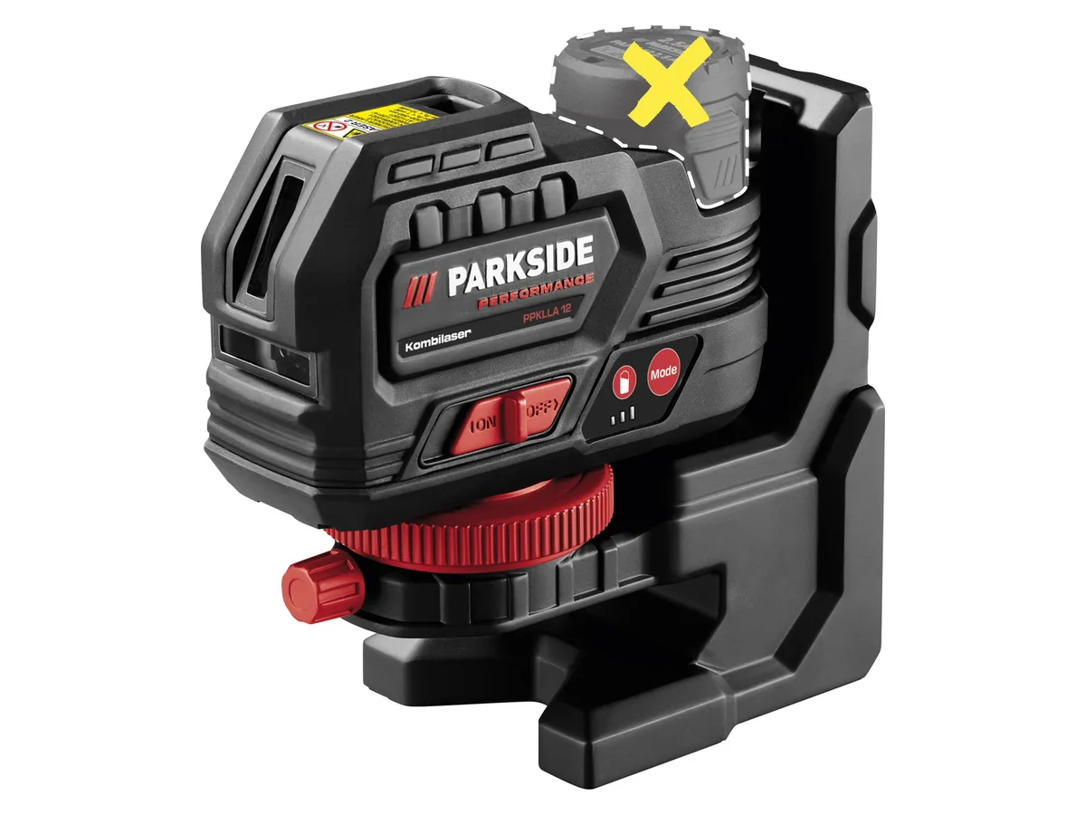 PERFORMANCE® 12 V Akku-Kreuzlinienlaser»PPKLLA 12 A1« ohne Akku – ohne Ladegerät by Parkside – product image 4 of 4