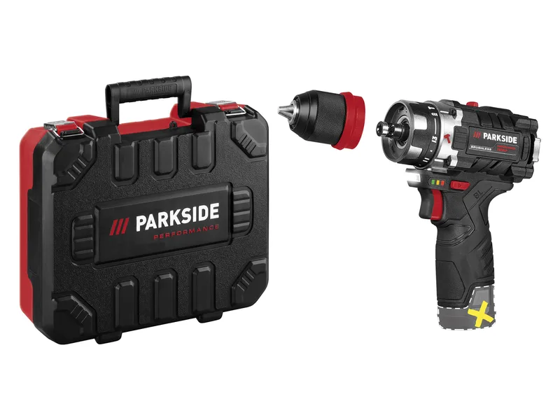PERFORMANCE® 12 V Akku-Schlagbohrschrauber »PSBSAP 12 A1«, ohne Akku und Ladegerät de Parkside – image du produit