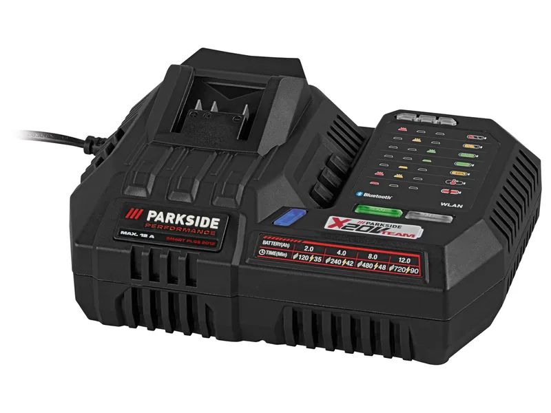 PERFORMANCE® 20 V / 12 A Smart-Akku-Ladegerät »PLGS 2012 A1«, ohne Akku von Parkside – Produktbild