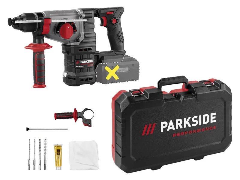 PERFORMANCE® 20 V Akku-Kombihammer »PPAKH 20-Li A1«, ohne Akku – ohne Ladegerät von Parkside – Produktbild