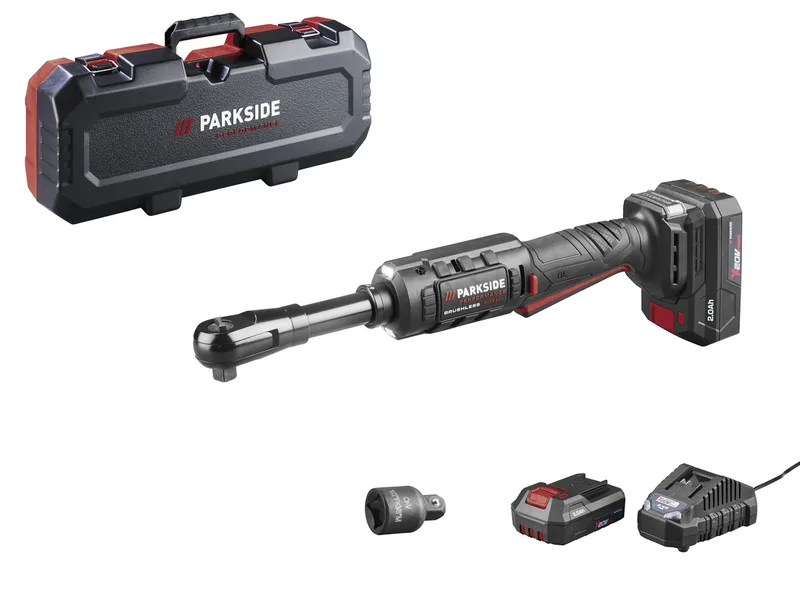 PERFORMANCE® 20 V Akku-Ratsche »PARP 20-Li B2«, mit Akku und mit Ladegerät de Parkside – image du produit
