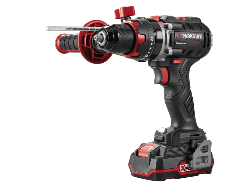 PERFORMANCE® 20 V Akku-Schlagbohrschrauber-Set »PSBSAP 20-Li D4«, mit Akku- und Ladegerät de Parkside – image du produit