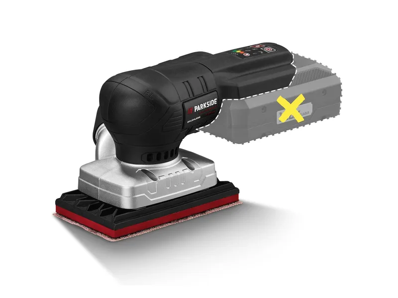 PERFORMANCE® 20V Akku-Schwingschleifer PASSP 20-Li A1 van Parkside – productafbeelding