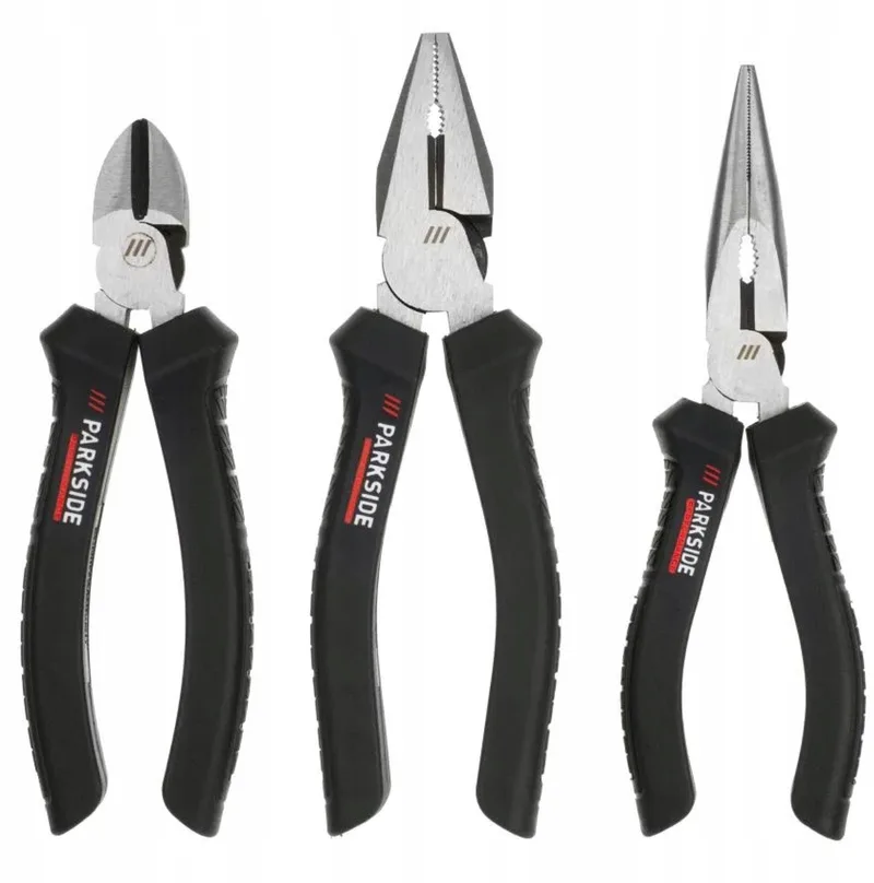 Performance 3-delige tangenset: universeel, kniptang, combinatietang de Parkside – image du produit