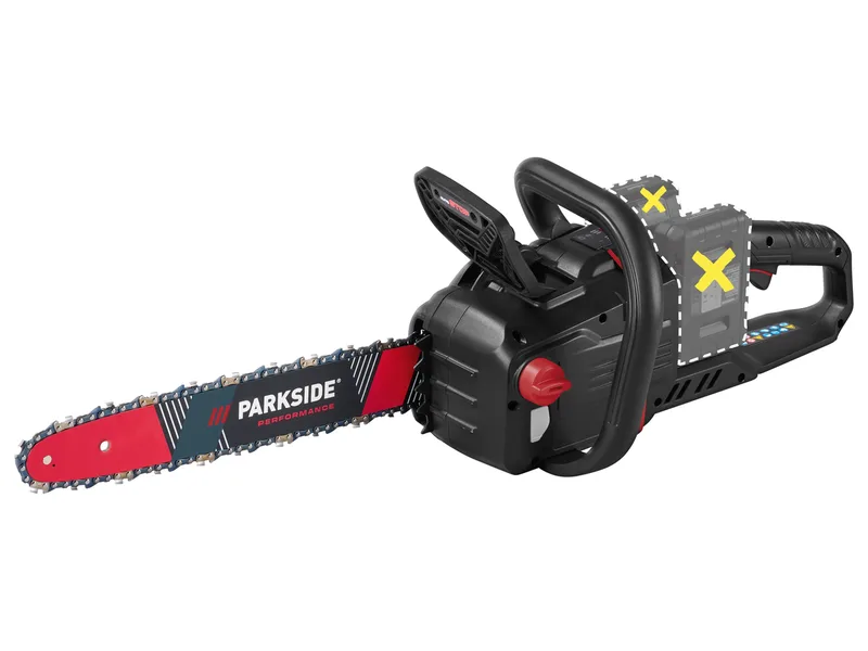 PERFORMANCE® 40 V Akku-Kettensäge »PPKSA 40-Li C3«, ohne Akkus und Ladegerät de Parkside – image du produit