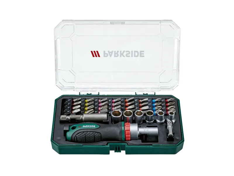 Präzisionswerkzeug- und Stiftschlüssel-Set (Mini-Ratschenschraubendr.-Set) by Parkside – product image