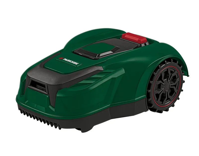 Rasenmähroboter Akku-Mähroboter Mähroboter Smart PAMRS 1000 A1 mit Akku & Ladestation, (Set), mit App-Steuerung & Akku de Parkside, Vert – image du produit