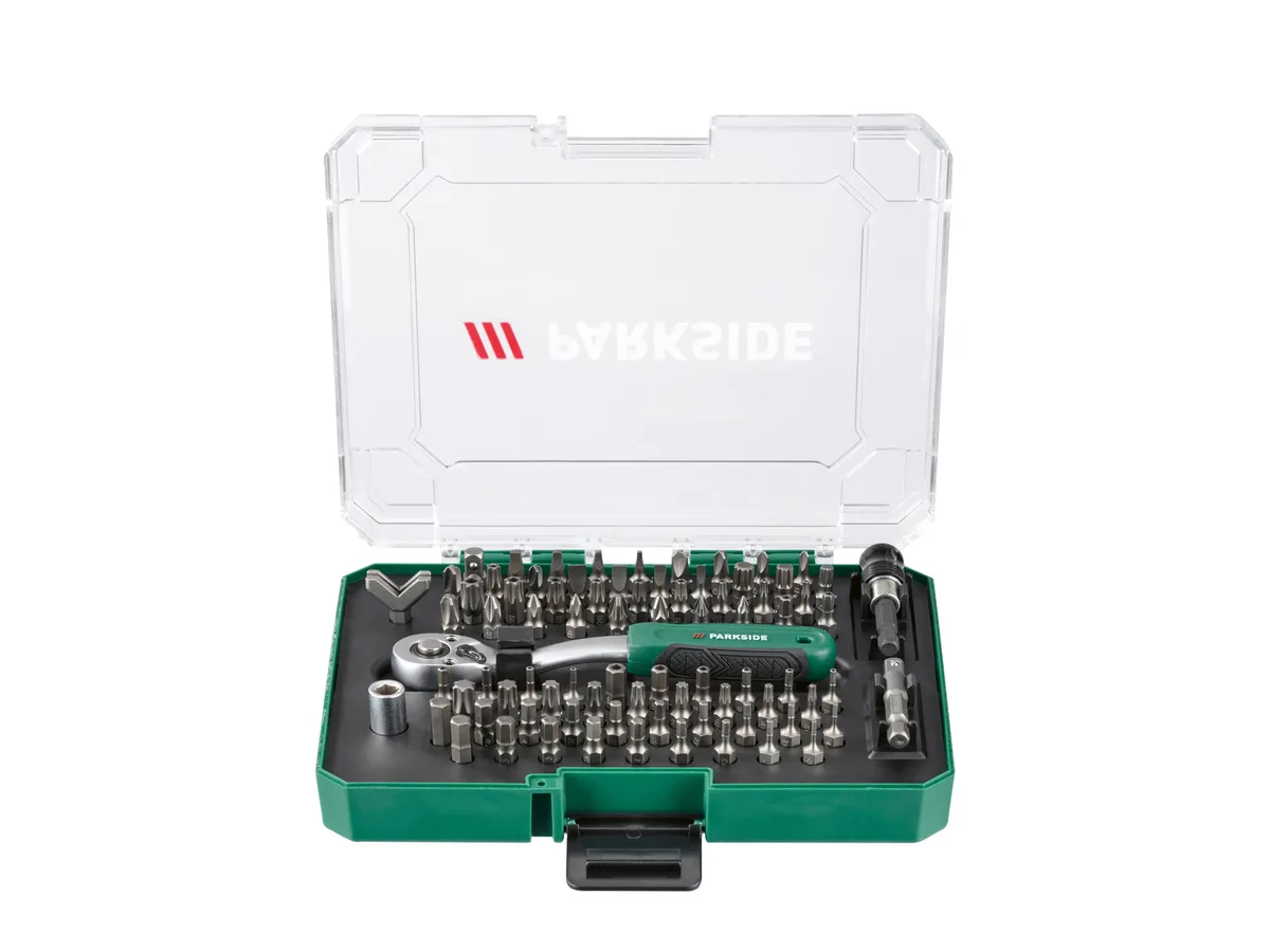 Ratschen-Bit-Set, 81-teilig de Parkside – image du produit