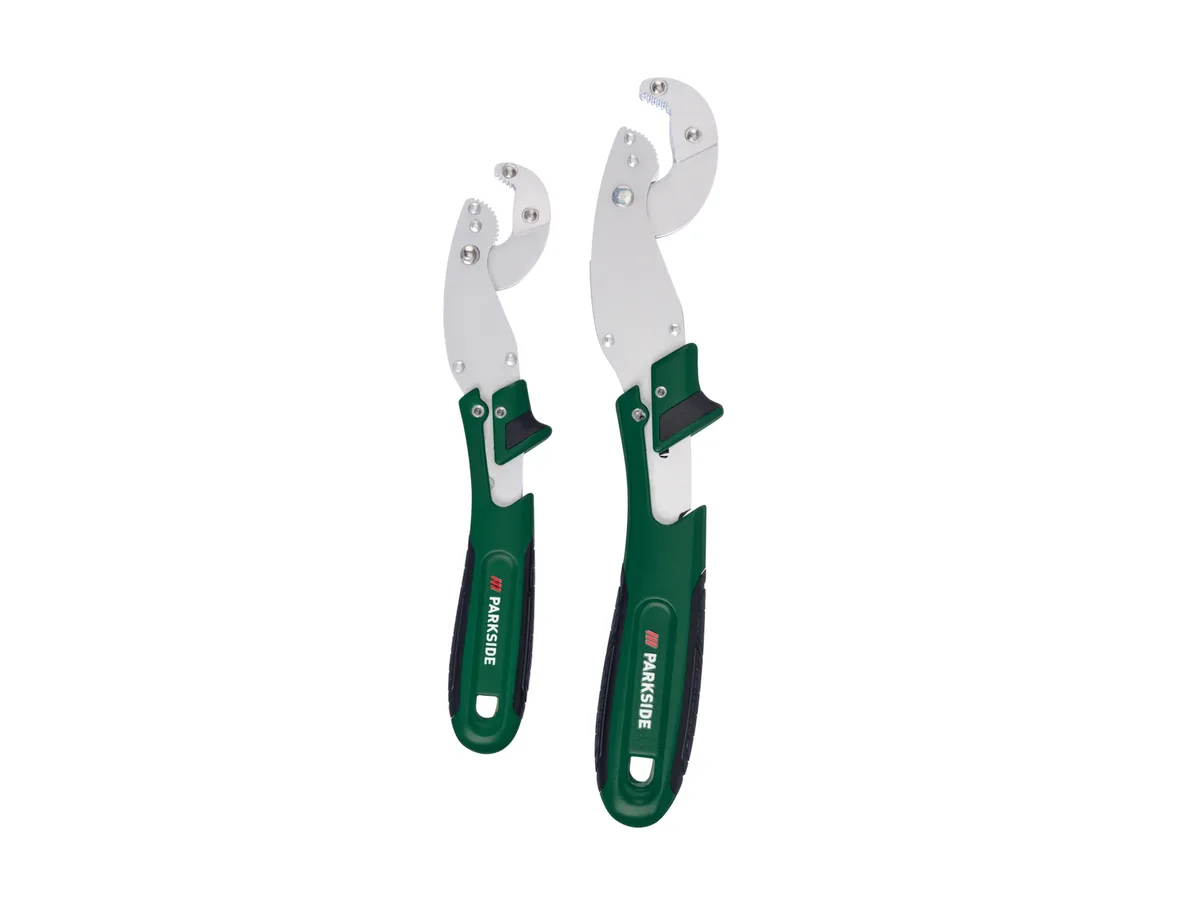 Ratschen-Set mit Universal-Steckschlüssel / Universal-Multischlüssel-Set (Universal-Spannschlüssel-Set) från Parkside – produktbild