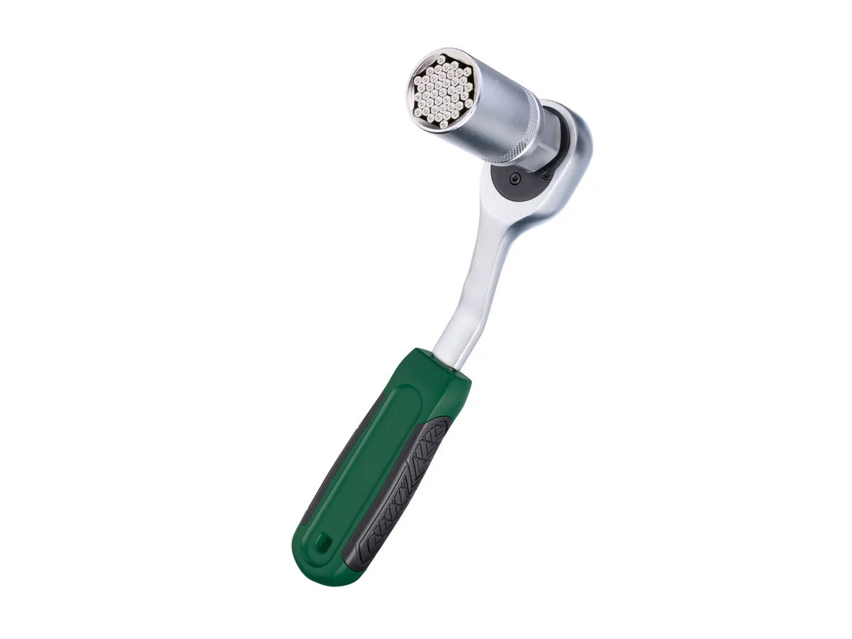 Ratschen-Set mit Universal-Steckschlüssel / Universal-Multischlüssel-Set (Ratsche mit Steckschlüssel) de Parkside – image du produit