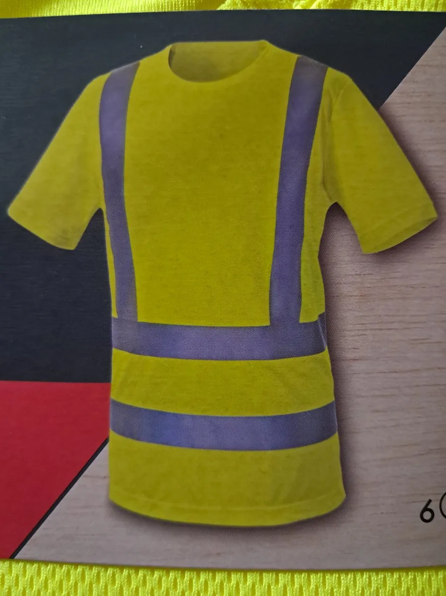Reflecterend T-shirt - ISO Class 2 - 100% Polyester de Parkside, Geel reflecterend, L 42/44 – image du produit