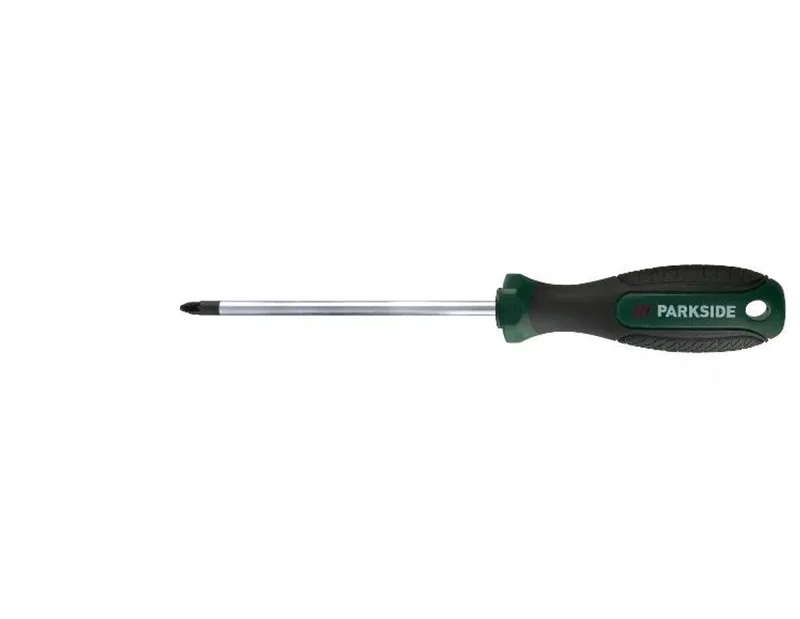 Schroevendraaier PZ2 x 125 mm met Magneet van Parkside, Groen – productafbeelding