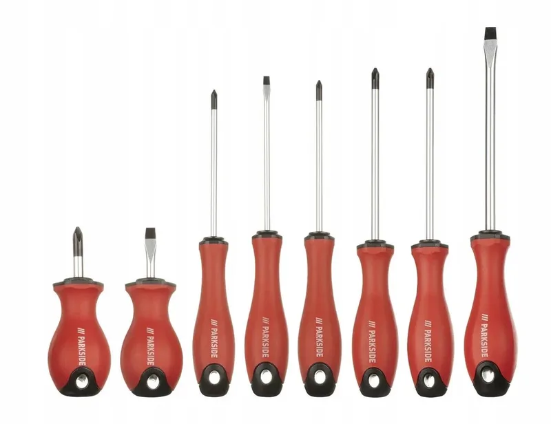Schroevendraaierset 8-delig Plat & Kruiskop Magnetisch by Parkside – product image