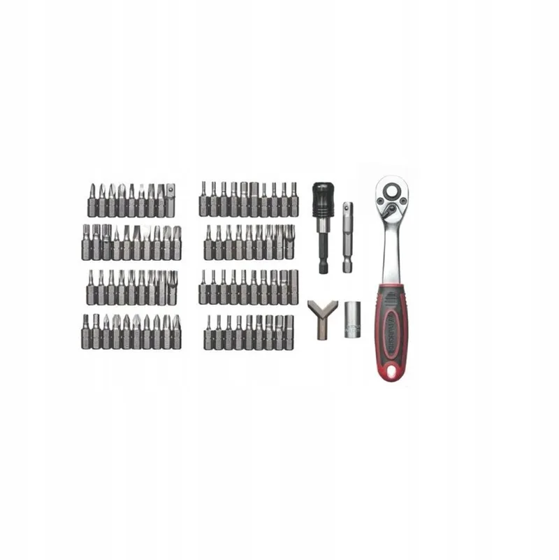 Schroevendraaierset met Ratel & 81 Bits von Parkside – Produktbild