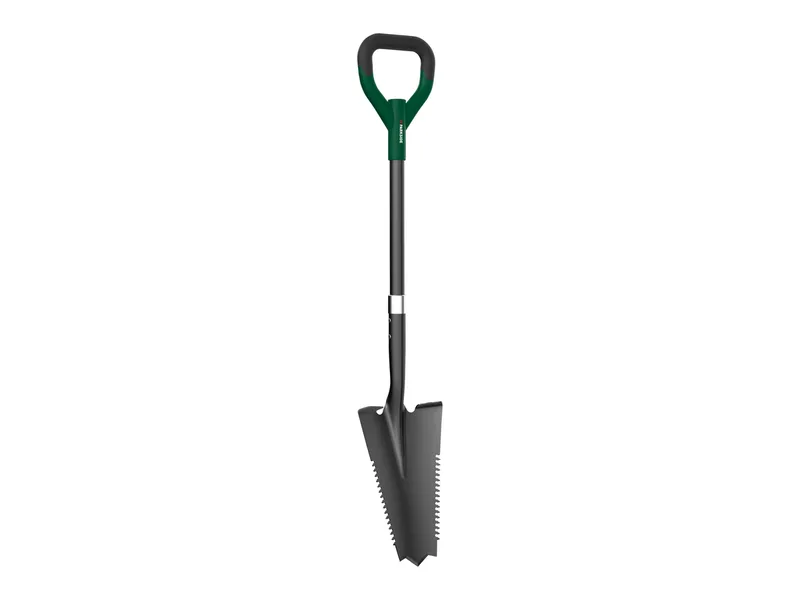 Spaten mit Wurzelsäge / Schaufel mit Wellenschliff by Parkside – product image