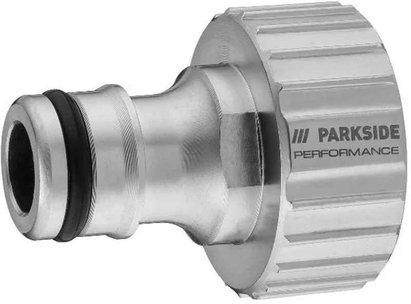 Tuinslang aansluiting - kraanaansluiting - metaal - 26,5mm / G3/4" - standaard clicksyteem by Parkside – product image