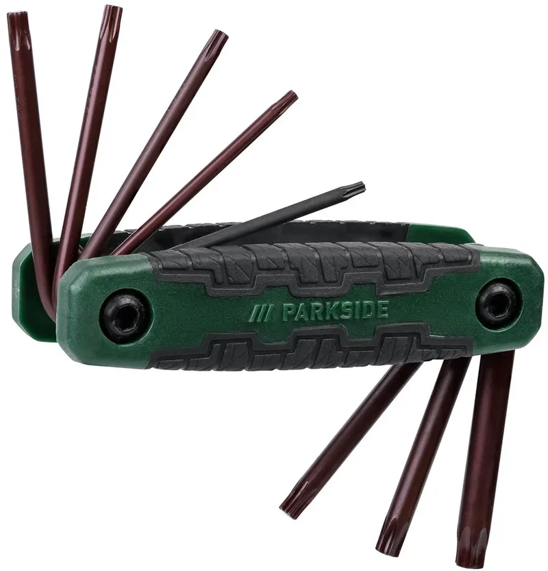 TX Torx inbussleutelset T9-T40 (8 delig) von Parkside – Produktbild