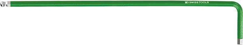 Color kogelkop-inbussleutel lange uitvoering 4,0 mm de PB Swiss Tools, Vert – image du produit