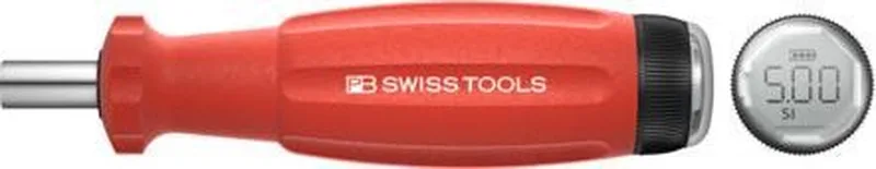 Digitale Momentschroevendraaier met D 6,3 Bithouder - 500 cN m van PB Swiss Tools – productafbeelding