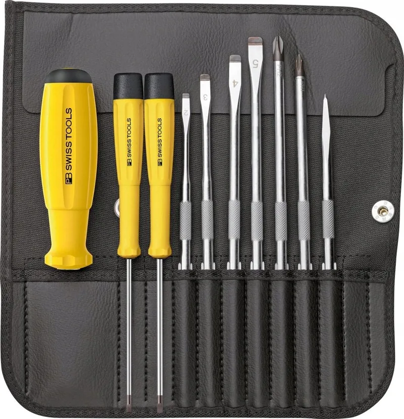 ESD Schroevendraaierset 10-delig met verwisselbare bits by PB Swiss Tools – product image