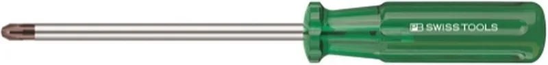 PB Kruiskop Schroevendraaier - Nr. 3 van PB Swiss Tools, Groen – productafbeelding