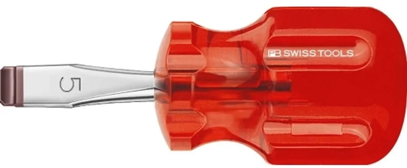PB Stubby Schroevendraaier - 6.5 mm by PB Swiss Tools, Red – product image