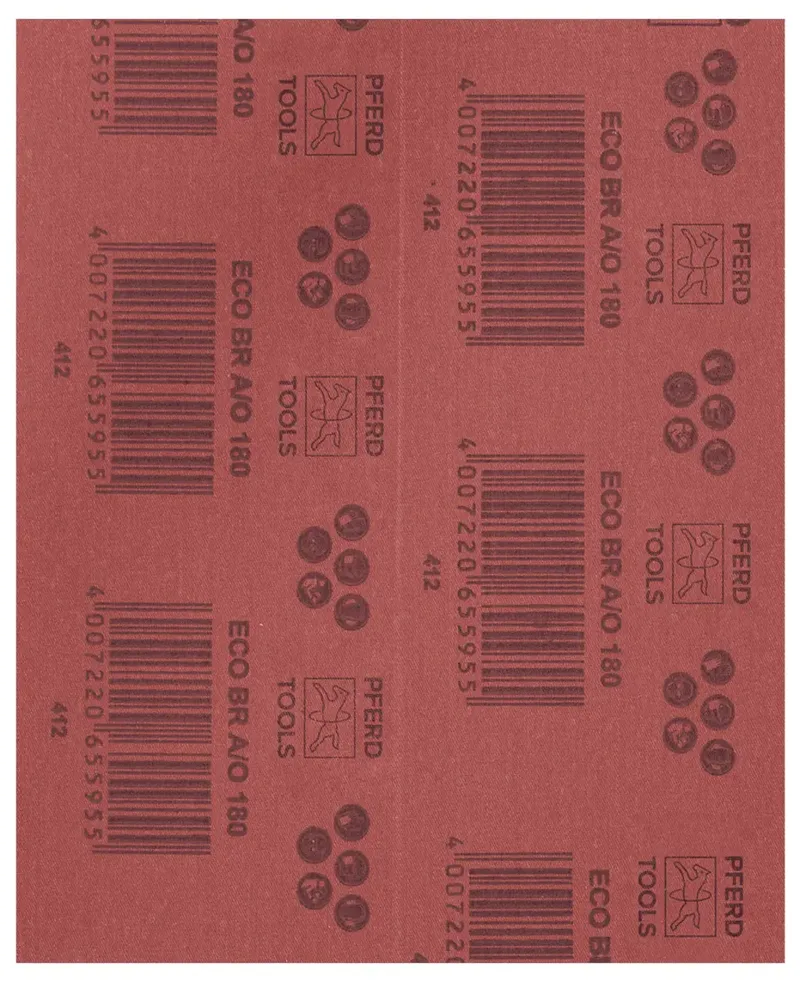 BG ECO BR 230X280 A 240 47503627 Schleifpapier Körnung (num) 240 (L x B) 280 mm x 230 mm 50 St. van PFERD – productafbeelding 2 van 2