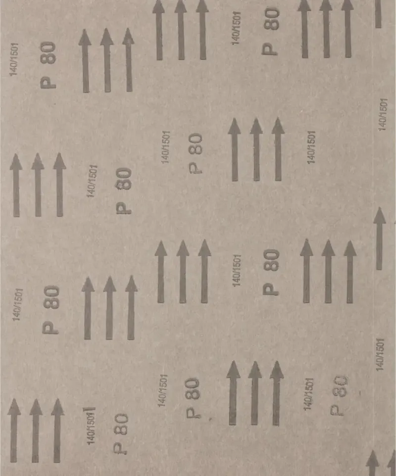 BP 230x280 A 80 45015208 Schleifpapier Körnung (num) 80 (L x B) 280 mm x 230 mm 50 St. von PFERD – Produktbild 2 von 2