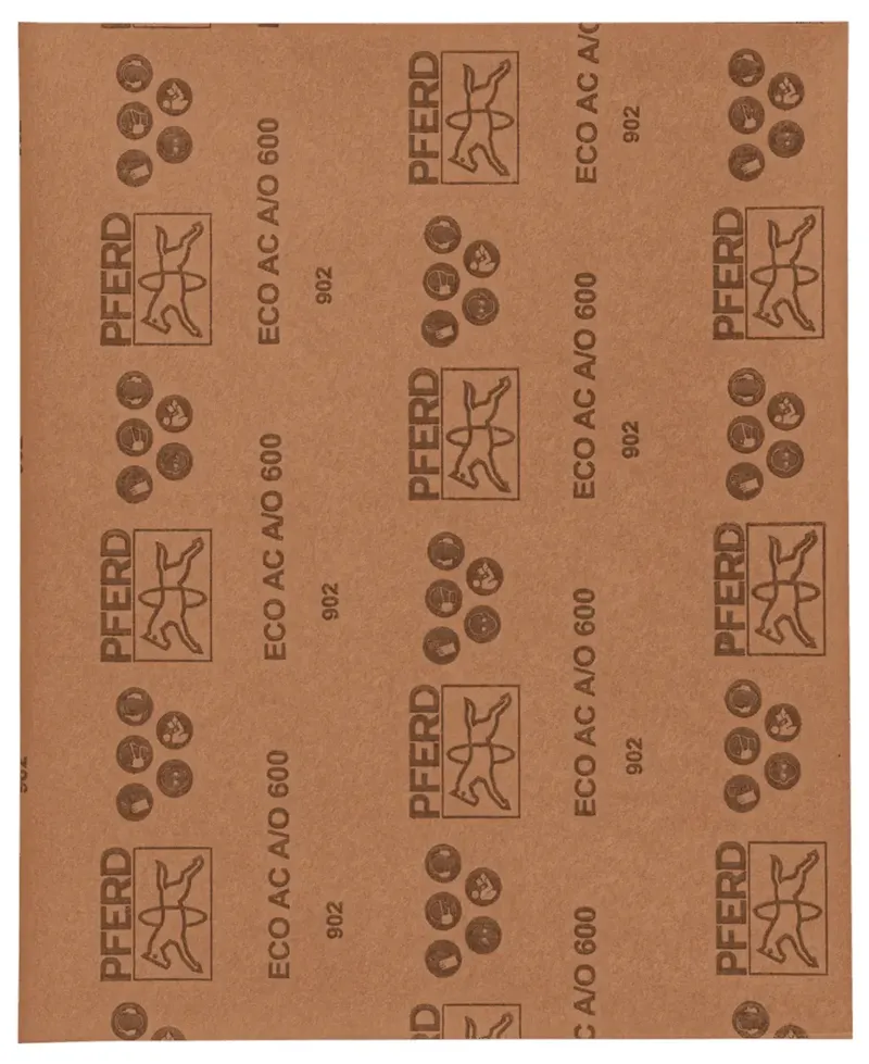 BP ECO AC 230X280 A 600 45015251 Schleifpapier Körnung (num) 600 (L x B) 280 mm x 230 mm 50 St. van PFERD – productafbeelding 2 van 2