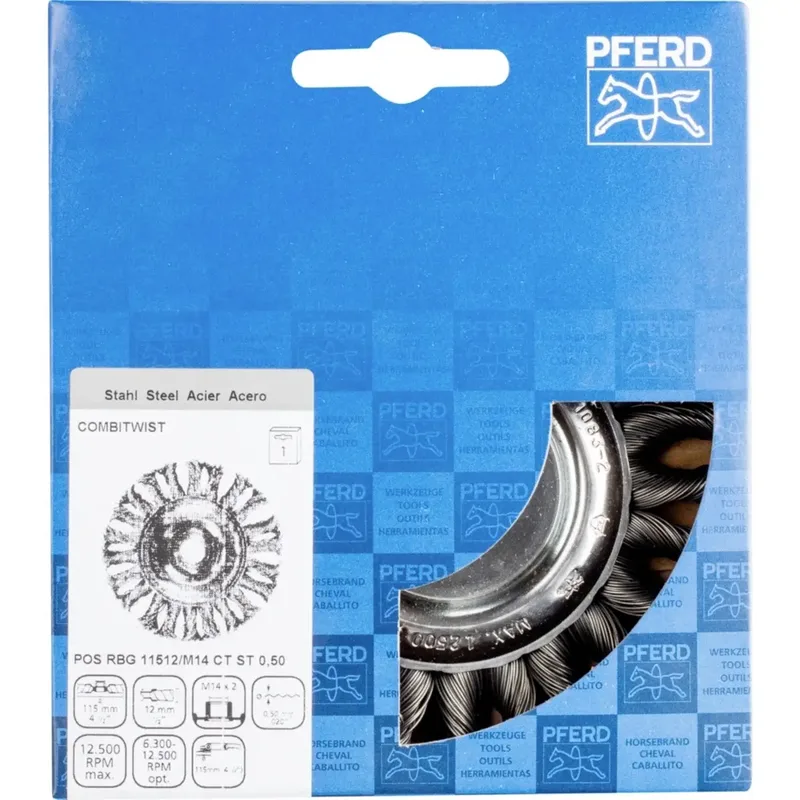 TOOLS Brosse ronde POS RBG 11512/M14 CT ST 0,50 43302131 1 pc(s) de PFERD – image du produit 2 sur 2