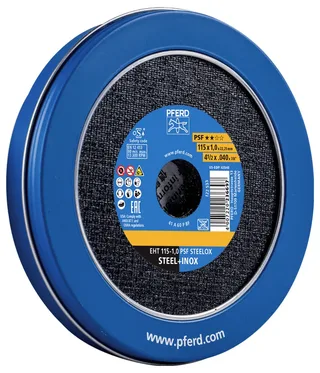 EHT 115-1,0 PSF STEELOX (TIN 10) 69121092 Trennscheibe 115 mm 10 St. von PFERD – Produktbild 2 von 2