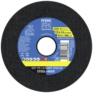 EHT 115-1,0 START STEELOX 69120943 Trennscheiben-Set 115 mm 25 St. Edelstahl, Stahl de PFERD – image du produit 1 sur 2