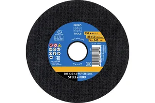 EHT 125-1,0 PSF STEELOX (TIN 10) 69121091 Trennscheibe 125 mm 10 St. von PFERD – Produktbild 1 von 2