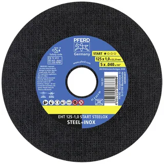 EHT 125-1,0 START (10) 69121041 Trennscheiben-Set 125 mm 10 St. Edelstahl, Stahl by PFERD – product image 1 of 2