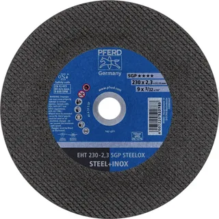 EHT 230-2,3 SGP STEELOX 61328712 Trennscheibe gerade 230 mm 25 St. Edelstahl, Stahl von PFERD – Produktbild 1 von 2