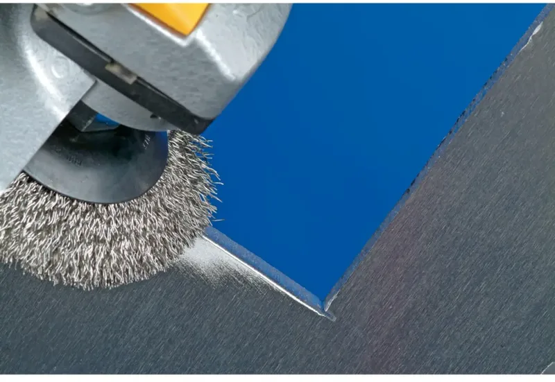Kegelbürste ungezopft KBU Ø 100x10mm M14 Edelstahl-Draht-Ø 0,35 mm Winkelschleifer (1) de PFERD – image du produit 2 sur 3